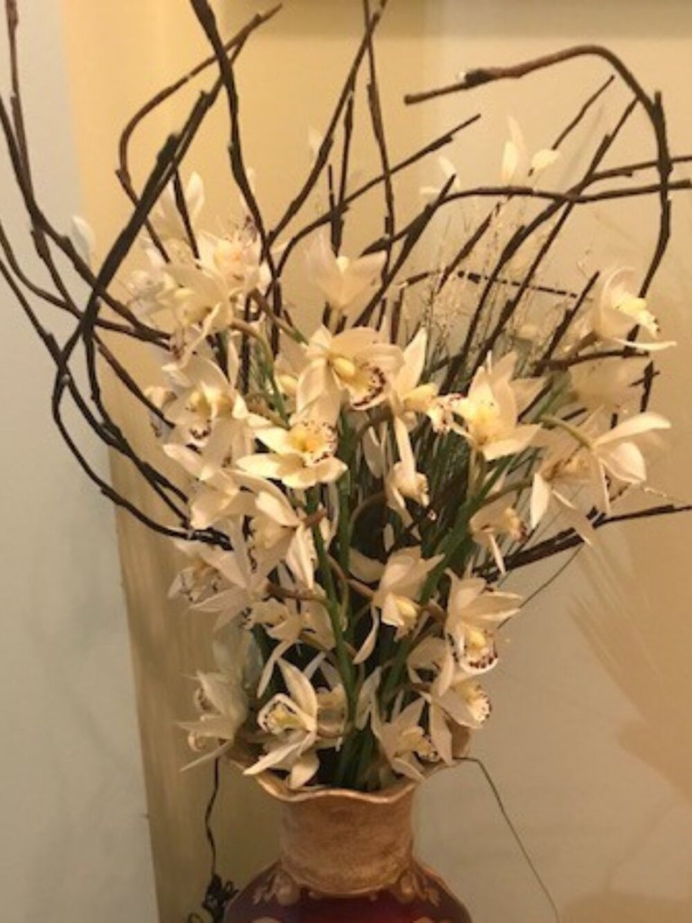 45" Floral LED Lighted Branches by Touch of Class